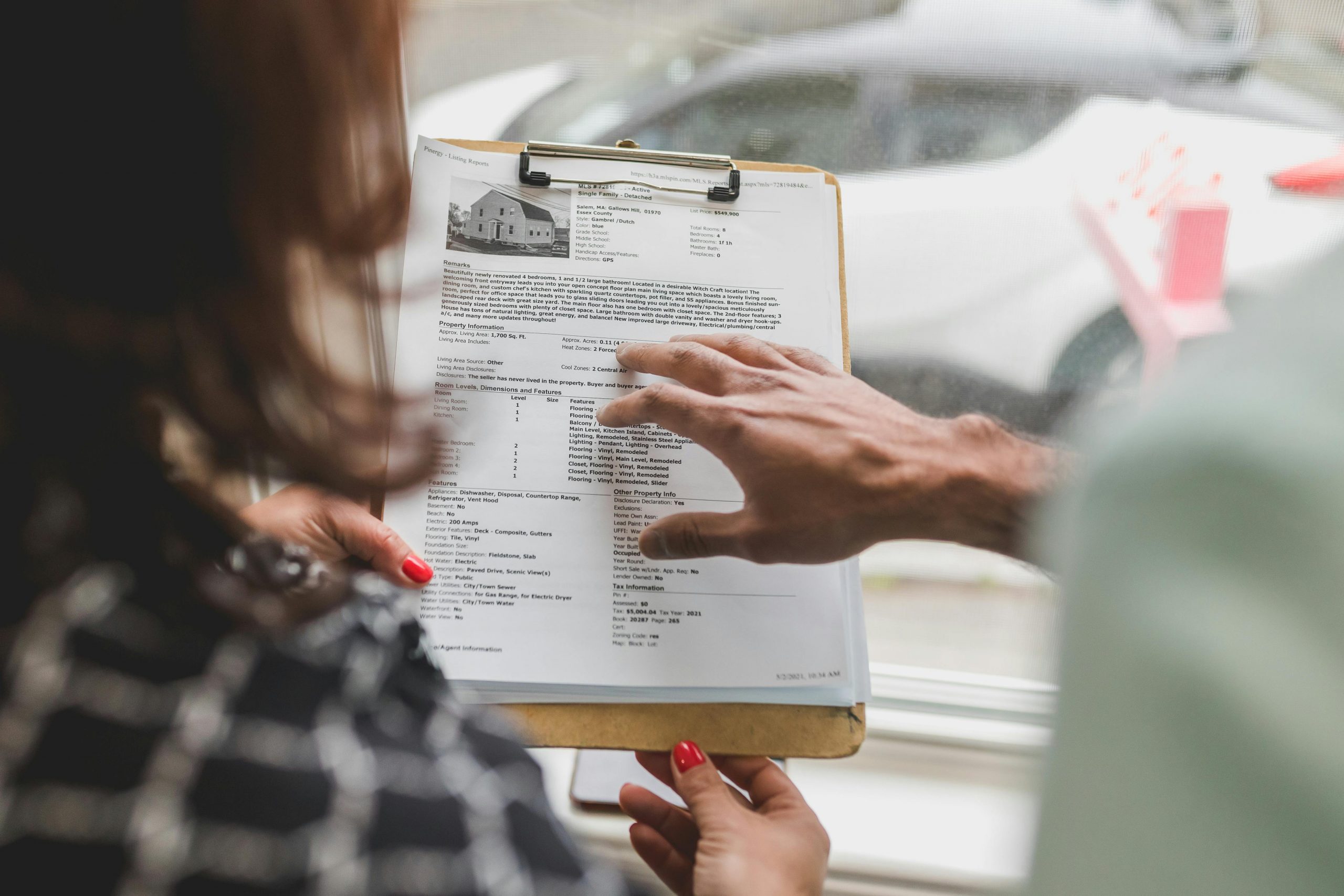 Visite immobilière
